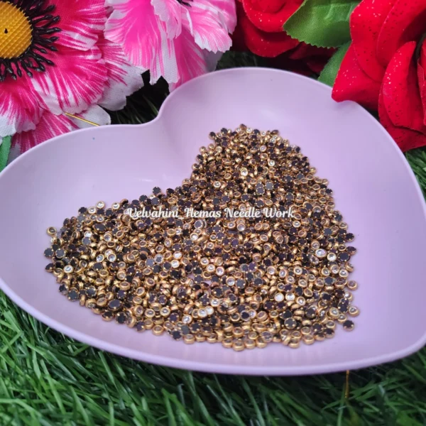 Round kundan stone 300