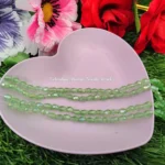 4mm light green drop crystal