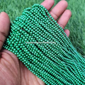 light green pearl bead