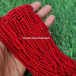 red pearl bead
