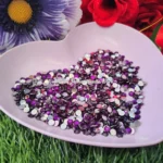 5mm cut stone purple