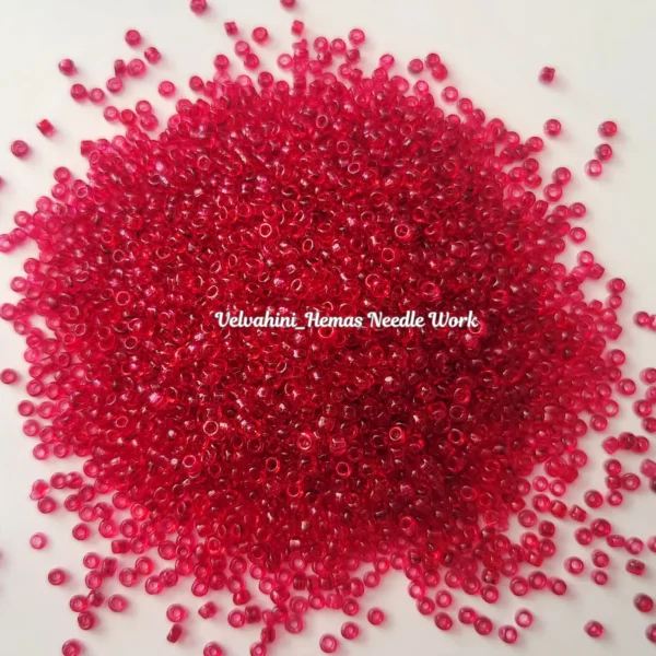 sugar bead maroon