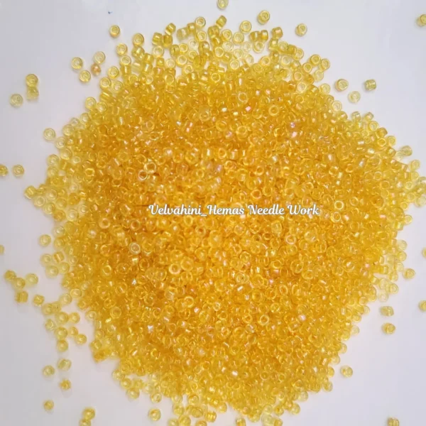 sugar bead yellow