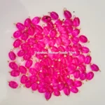 oval small hangings dark pink