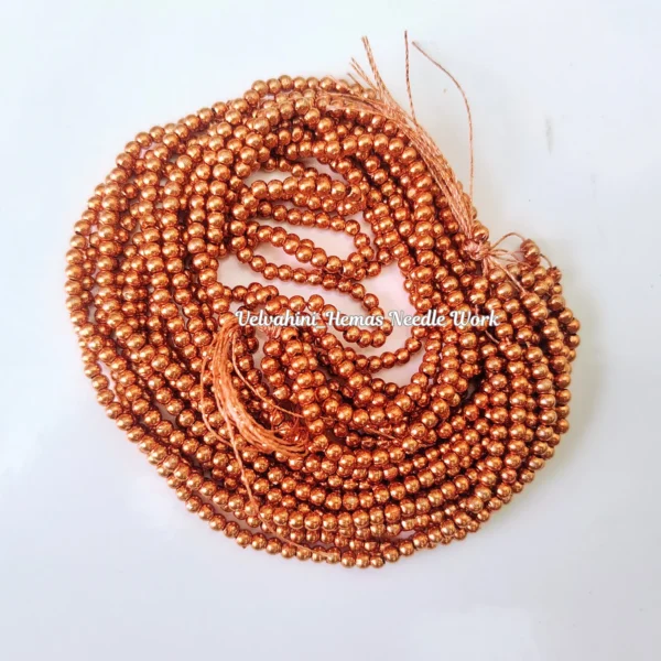 copper bunch bead 2mm