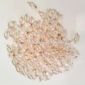 oval small hangings silver