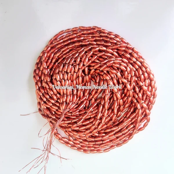 copper rice bead 3mm