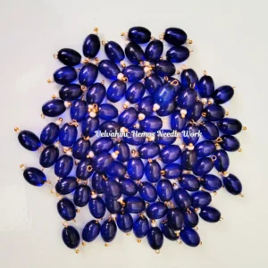 oval small hangings dark blue