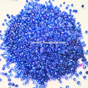 sugar bead royal blue