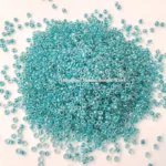 sugar bead teal blue