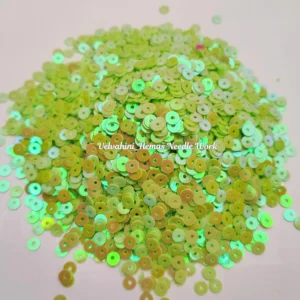 Round Sequins_4mm_Light Green