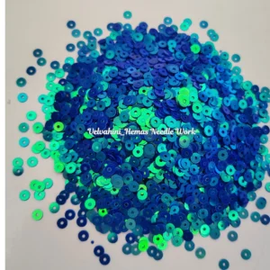 Round Sequins_4mm_Royal Blue