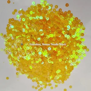 Round Sequins_4mm_Yellow