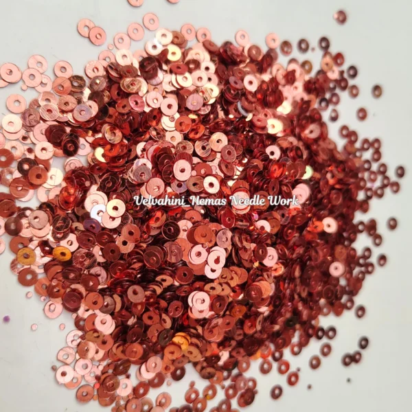 Round Sequins_4mm_Copper 2