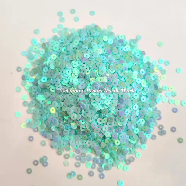 Round Sequins_4mm_Mint Green