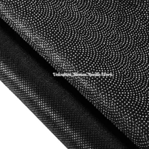 MicroDot Fusing Cloth_Black_10meter