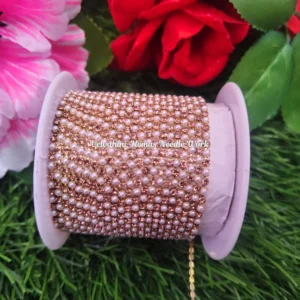 Pearl with Stone Chain