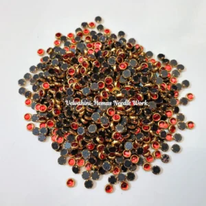 4mm Round Kundan_Red