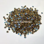 4mm Round Kundan_Ink Blue