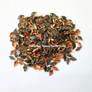 Diamond Kundan_Red