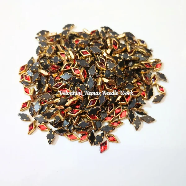Diamond Kundan_Red