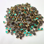 Drop Kundan_Peacock Green