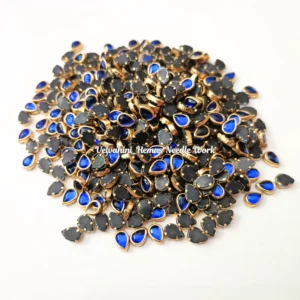 Drop Kundan_Ink Blue