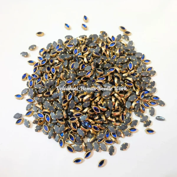 6k Eye Kundan_Ink Blue