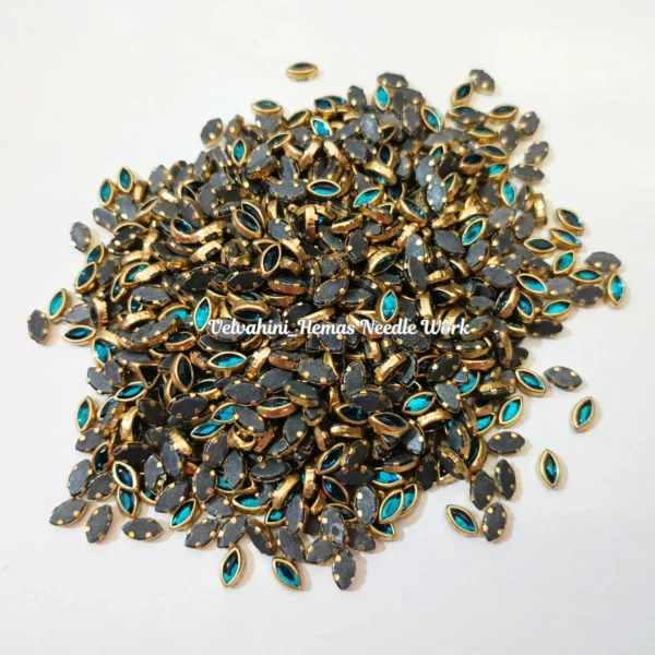 6k Eye Kundan_ Blue