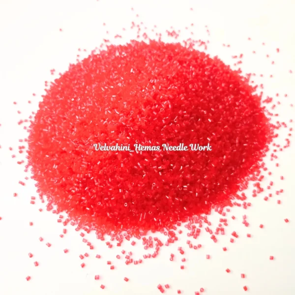 Micro Cut Bead_Red