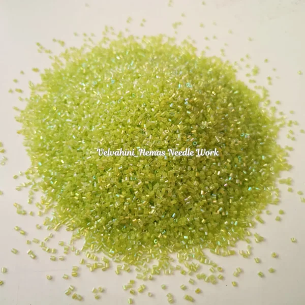 Micro Cut Bead_Light Green