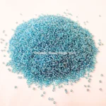 Premium Glass Sugar Beads_Aqua Blue