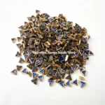 3*3 Triangle Kundan_Ink Blue