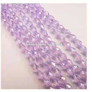 Drop Crystal_4mm_Lavender