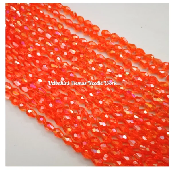 Drop Crystal_4mm_Orange