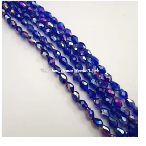 Drop Crystal_4mm_Royal Blue