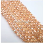 Drop Crystal_4mm_Gold