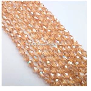 Drop Crystal_4mm_Gold