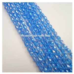 Drop Crystal_4mm_Aqua Blue