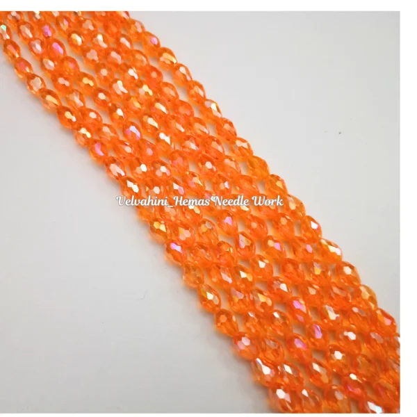 Drop Crystal_4mm_Light Orange