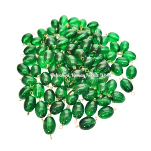 Oval Readymade Hangings_ Emerald Green