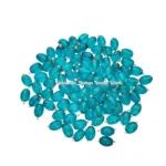 Oval Readymade Hangings_ Teal Blue