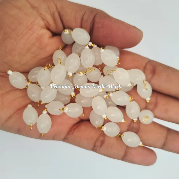 Oval Readymade Hangings_White