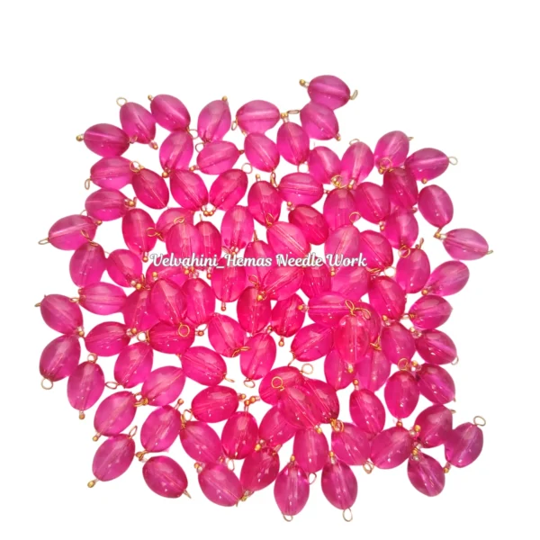 Oval Readymade Hangings_Bright Pink