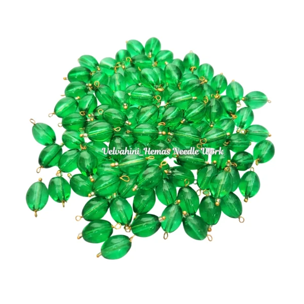 Oval Readymade Hangings_ Green