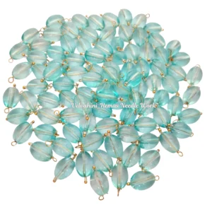 Oval Readymade Hangings_ Light Green