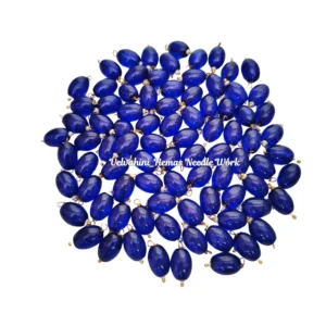 Oval Readymade Hangings_ Royal Blue