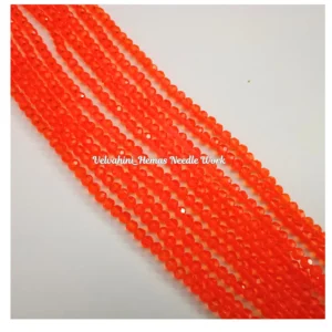 Round crystal_4mm_Orange