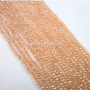 Round crystal_4mm_Gold