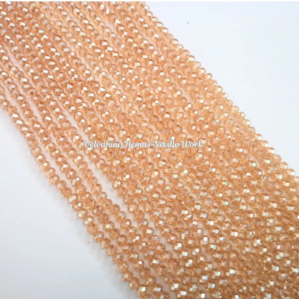 Round crystal_4mm_Gold